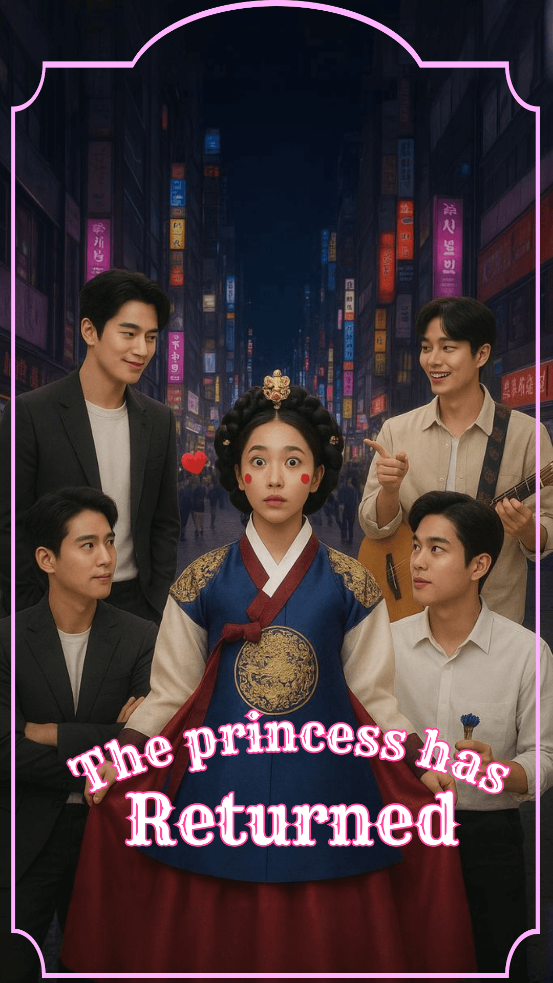 The princess has returned